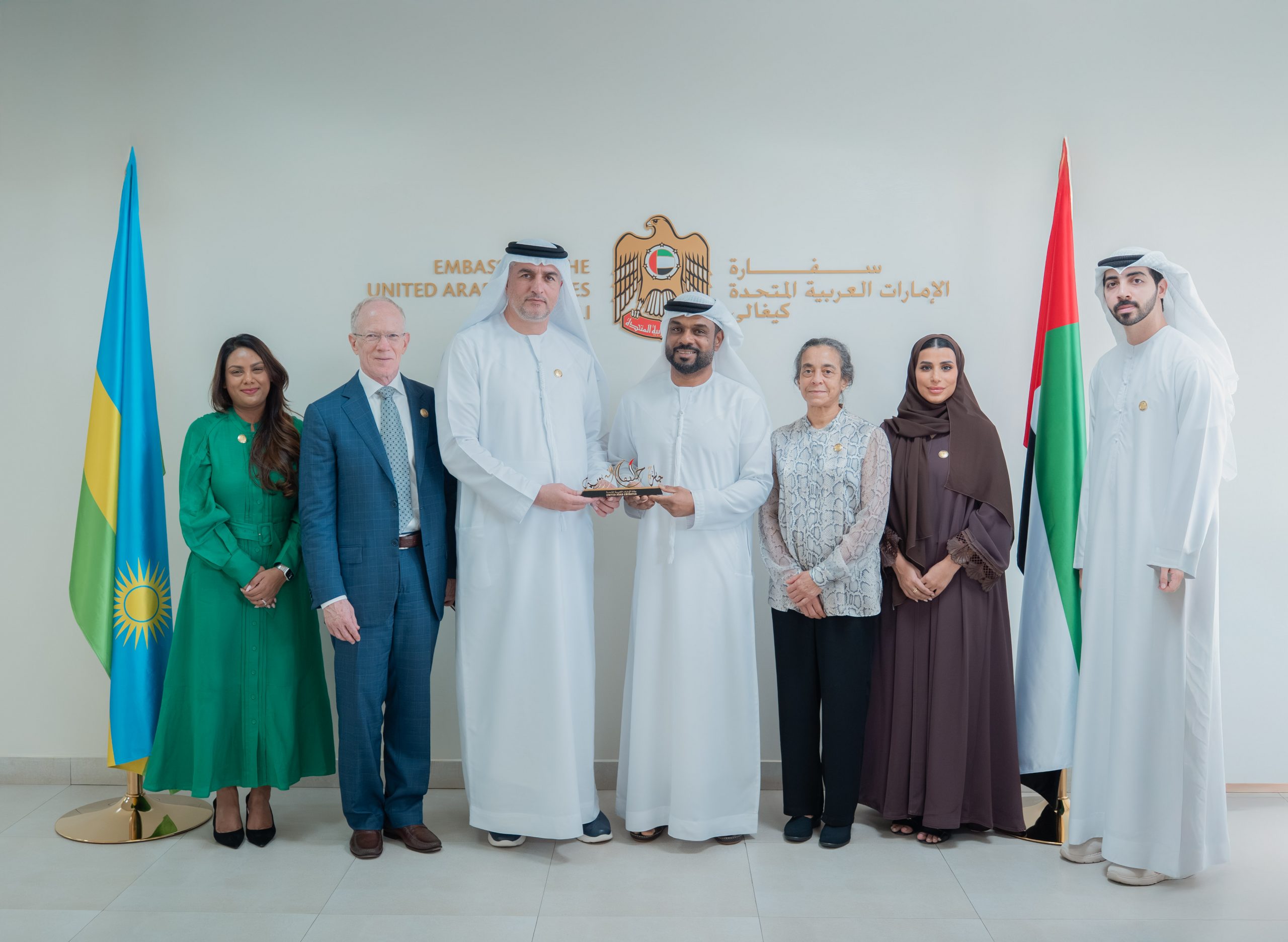 الخبر الثالث – زيارة وفد جائزة خليفة التربوية إلى جمهورية رواندا